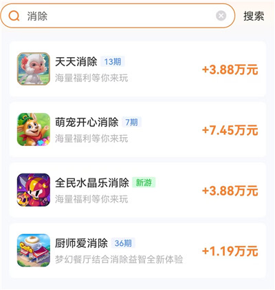 休闲消除小游戏红包版都有哪些？网上那些看广告的小游戏赚钱么？配图
