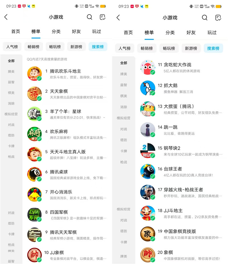 最新小游戏排行榜前20名:2025年小游戏榜单出炉!(如何查找小游戏榜单排名)配图 最新小游戏排行榜前20名:2025年小游戏榜单出炉!(如何查找小游戏榜单排名)配图