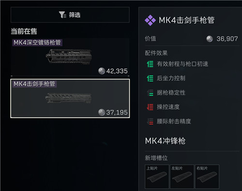 《三角洲行动》MK4冲锋枪好用么？《三角洲行动》MK4冲锋枪怎么改？配图
