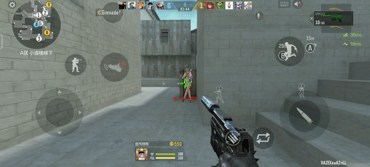 《穿越火线手游》赏金爆破模式局内副武器玩法攻略分享，《穿越火线手游》赏金爆破怎么玩？配图